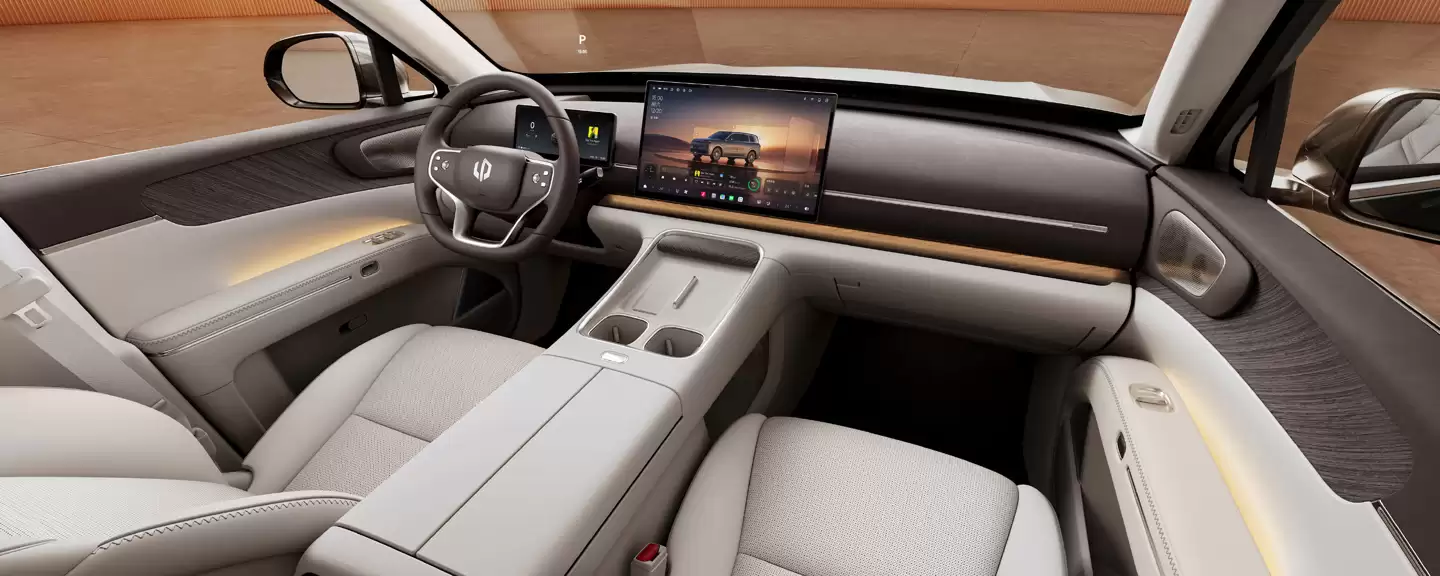 零跑旗舰 SUV 新车 D19 座舱公布:灵感号称源自“百年工艺”