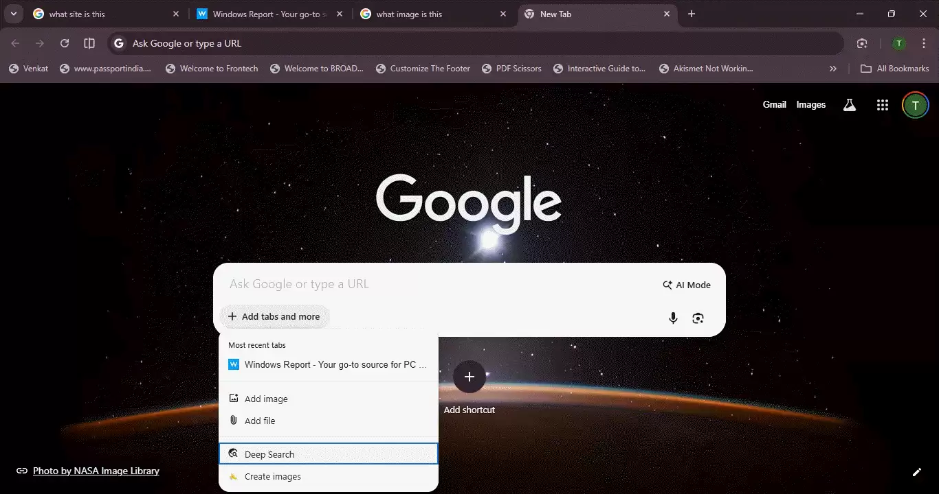谷歌 Chrome 浏览器全新 AI 搜索框改进，跨标签页操作更便捷