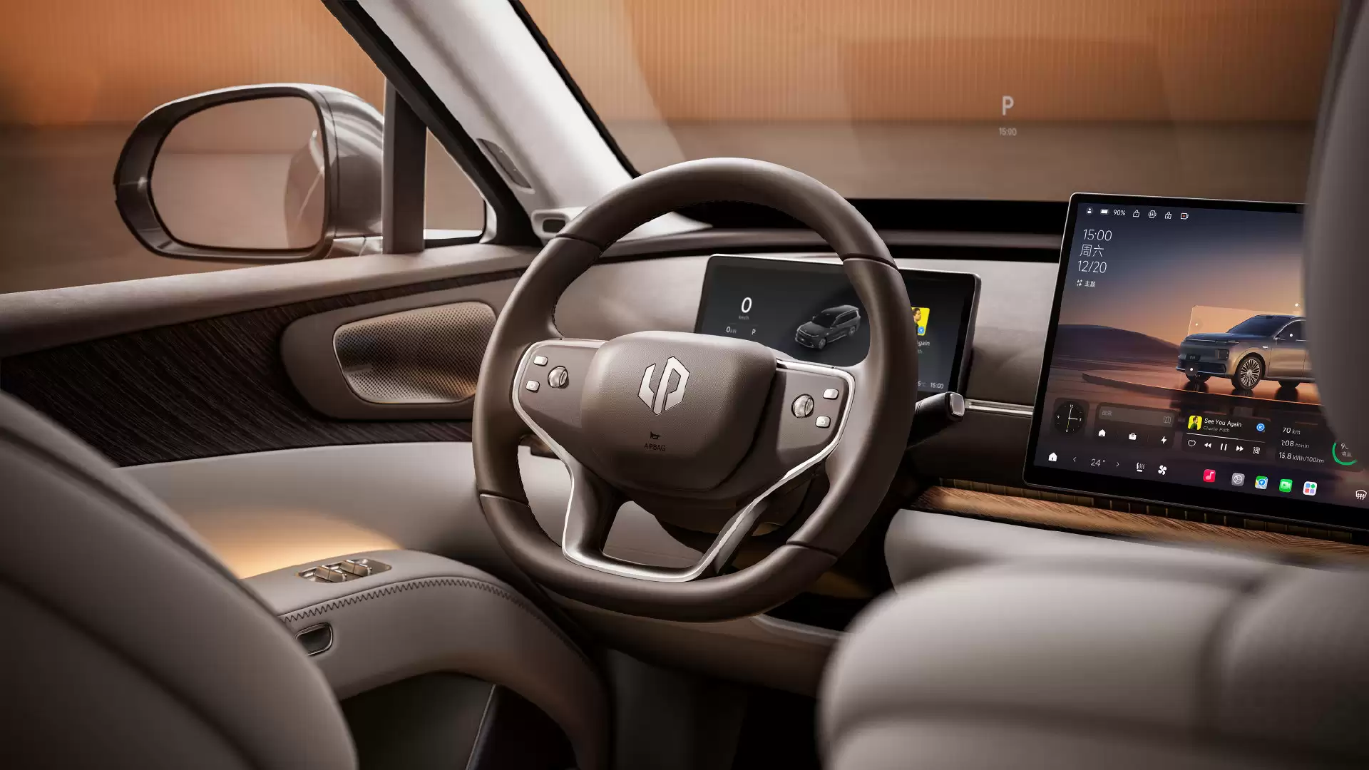 零跑旗舰 SUV 新车 D19 座舱公布:灵感号称源自“百年工艺”