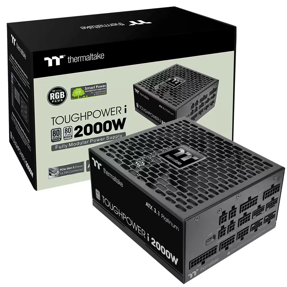 曜越 Toughpower i2000W 钛金数字电源上市，3999 元