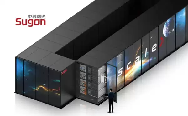 中科曙光正式公布scaleX万卡超集群：总算力超500亿亿次