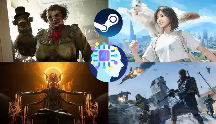 Steam 平台约 8% 的游戏使用了生成式 AI，创收 6.6 亿美元