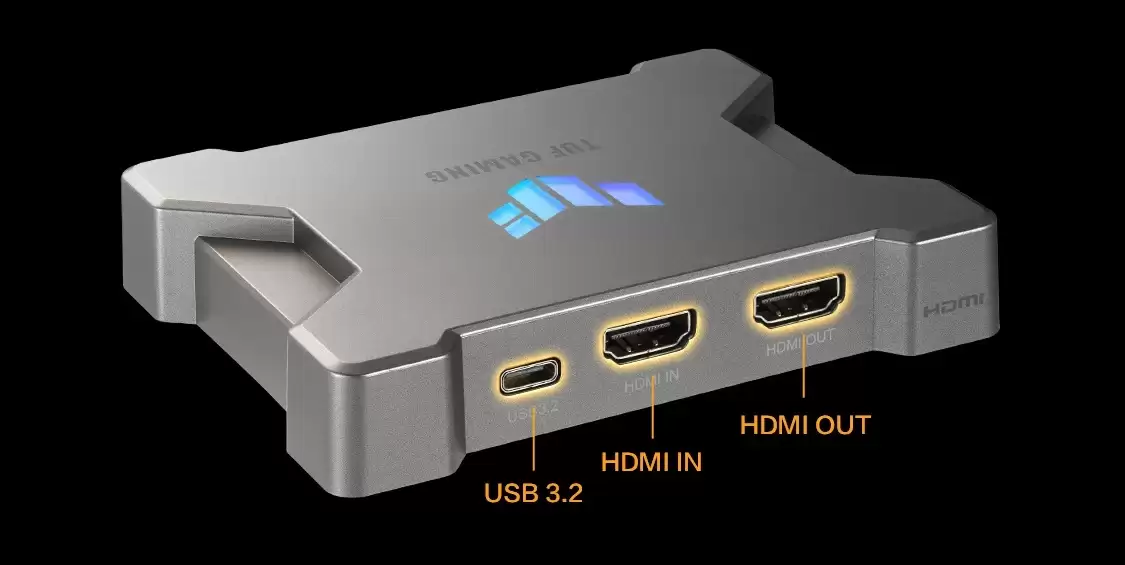 华硕推出 599 元 TUF GAMING 视频采集盒：兼容各大主流直播与会议平台，通过 OBS 认证