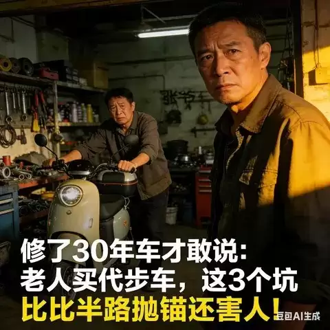 老人代步车陷阱：八千购劣质车，维修工揭露三大避坑指南