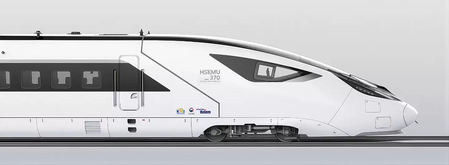 全球商业运行速度第二的高铁列车：韩国 EMU-370 完成核心研发，设计时速 370km/h