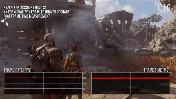 AMD FSR Redstone卡顿不是错觉!实测存在画面延迟、不稳定情况