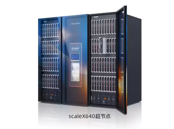 中科曙光正式公布scaleX万卡超集群：总算力超500亿亿次