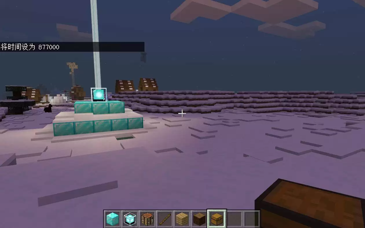 我的世界调成黑夜指令是什么2026