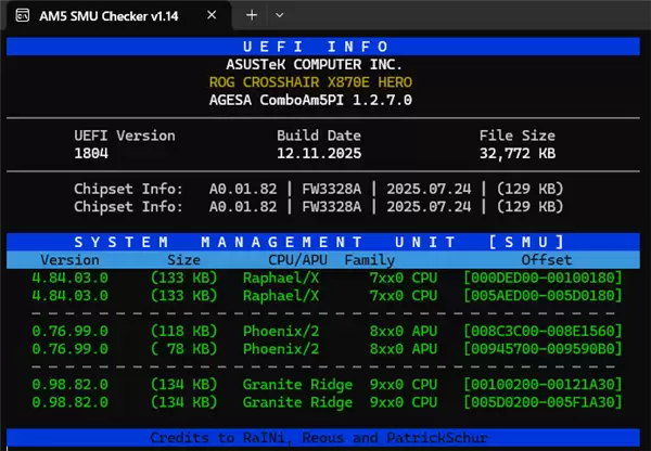 华硕发布AGESA 1.2.7.0正式版BIOS:AMD锐龙9000G Zen 5 APU不远了!