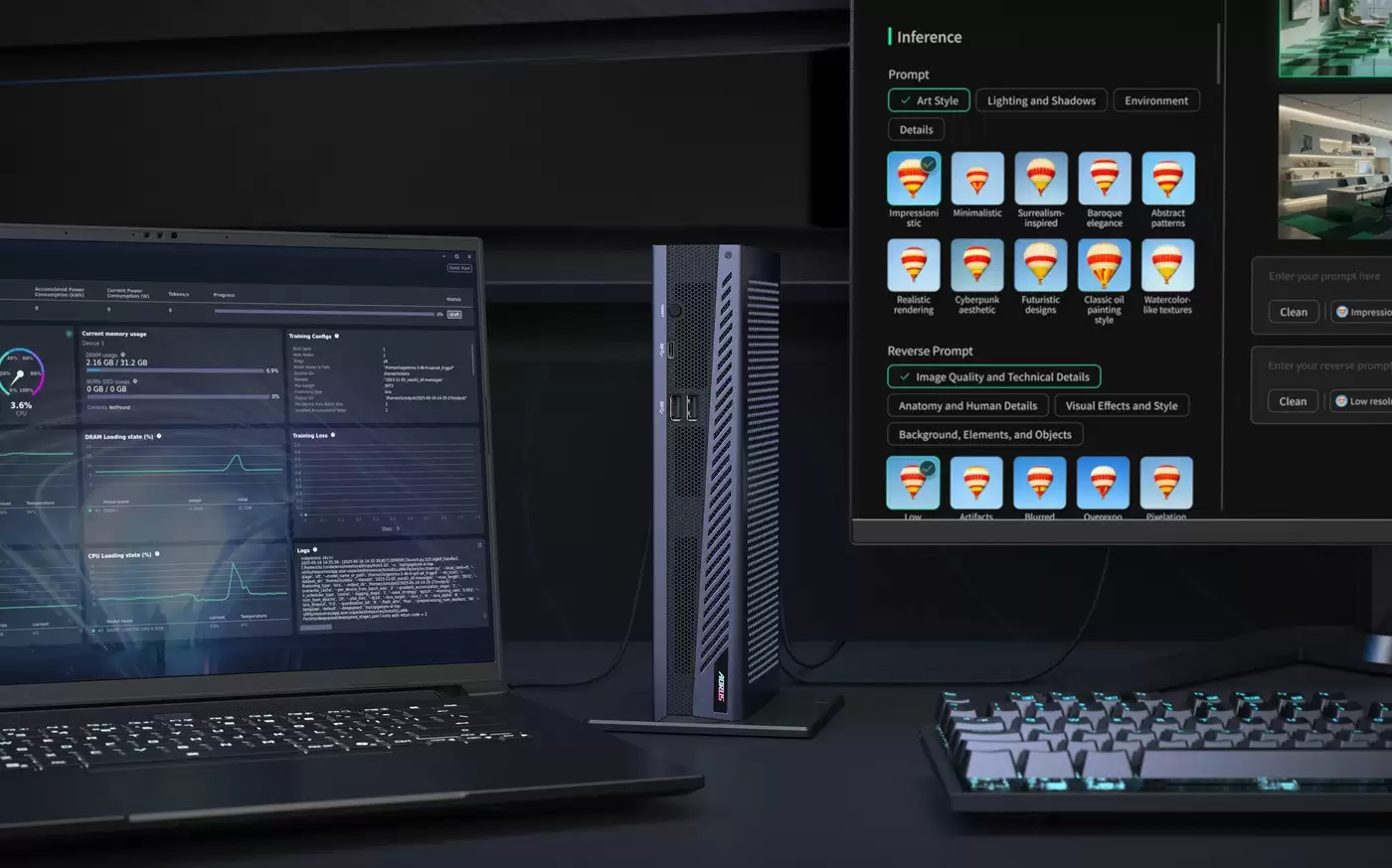 技嘉AORUSRTX 5060 Ti AI BOX正式发售