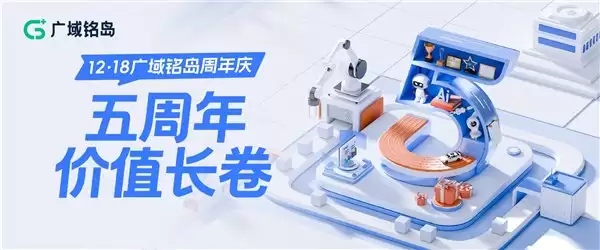 广域链岛五周年价值长卷｜G+，为工业未来做加法