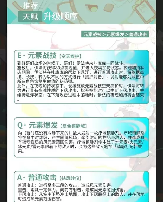 《原神》伊法天赋武器配队养成攻略