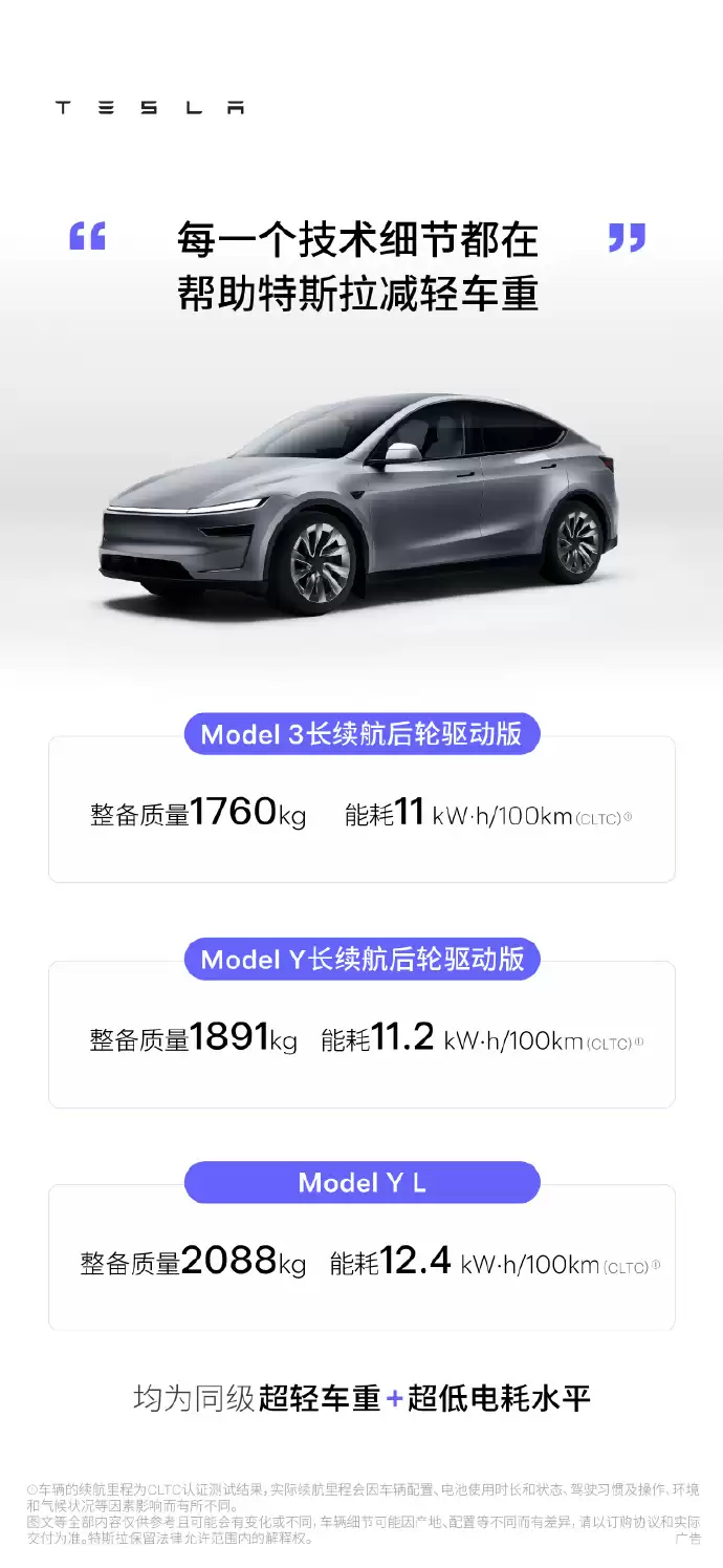 特斯拉：减重不是偷工减料，而是实实在在的硬核科技