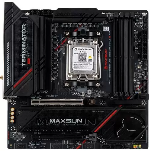 铭瑄发布终结者B850M PRO II WIFI7主板