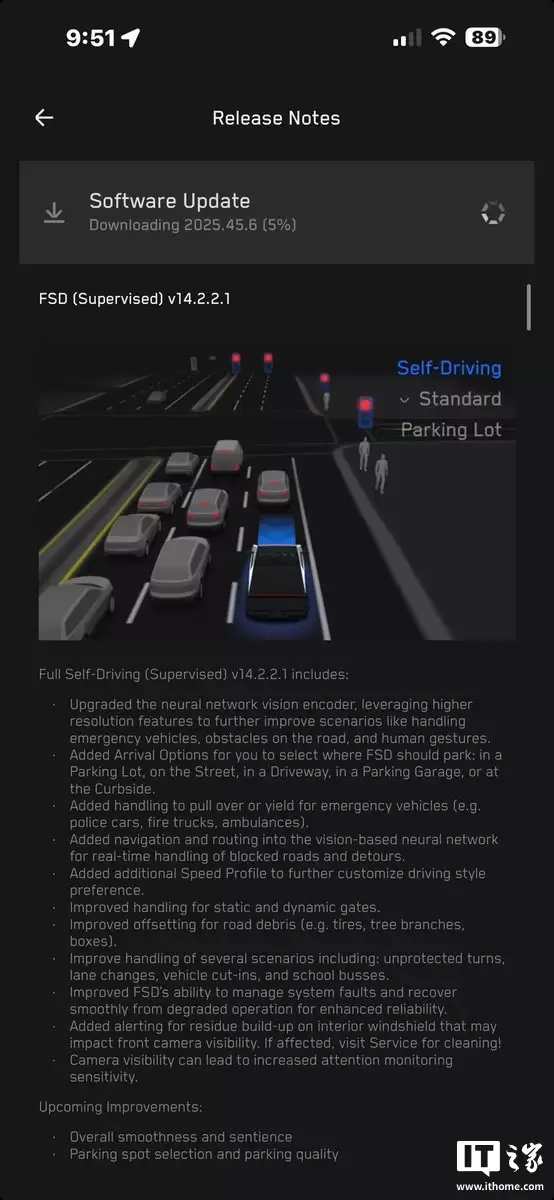 特斯拉 AI 团队圣诞赶工推送 FSD v14.2.2.1，雨天测试表现优异