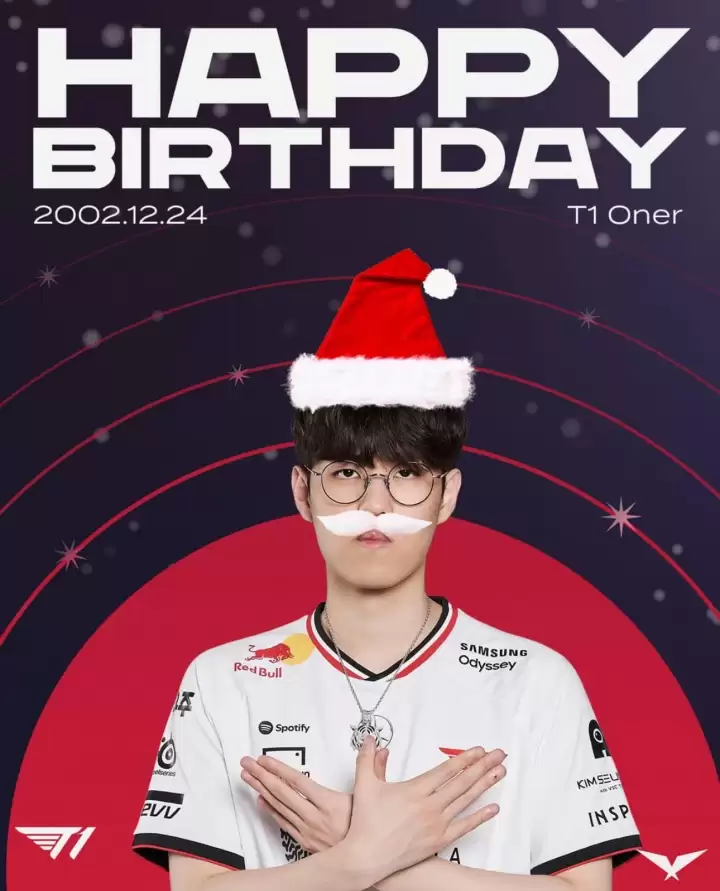 T1官宣Oner续约至2028!Faker+Oner中野铁三角锁定未来,23岁生日惊喜续约引爆韩服! T1官宣Oner续约至2028!Faker+Oner中野铁三角锁定未来,23岁生日惊喜续约引爆韩服!