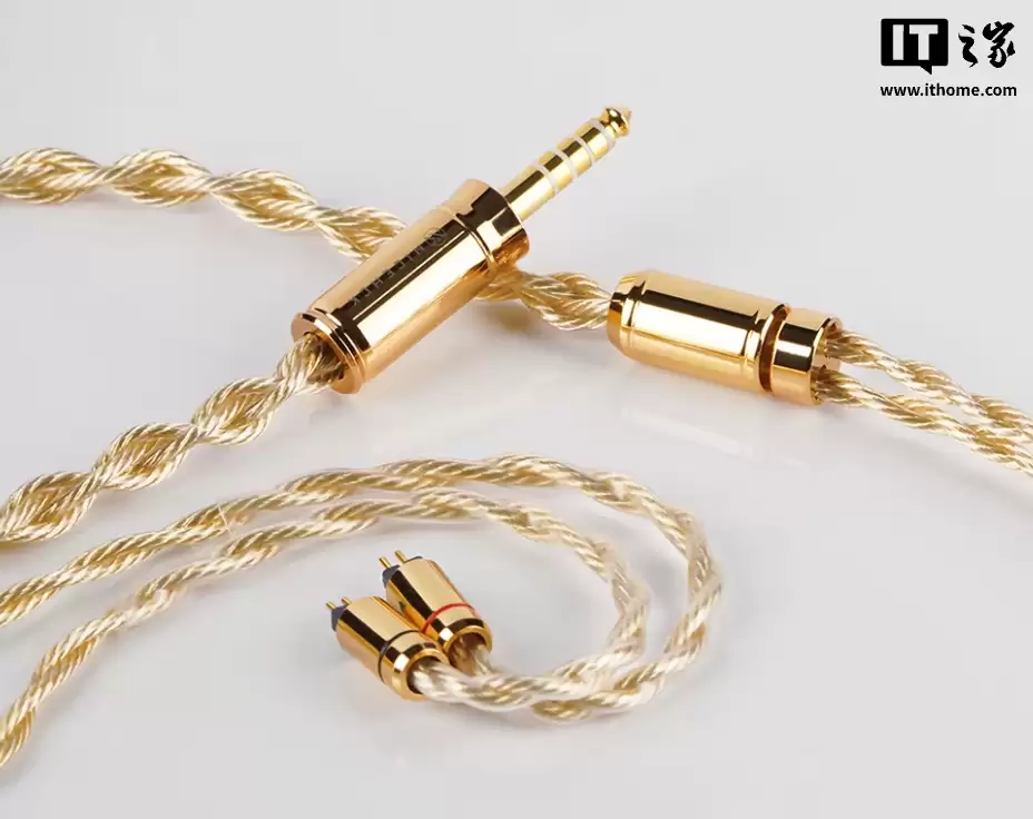 NICEHCK 原道推出旗舰 Hi-Fi 耳机线材“炫”:18.6AWG 线径、OFC 镀金精密金属套件,1999 元