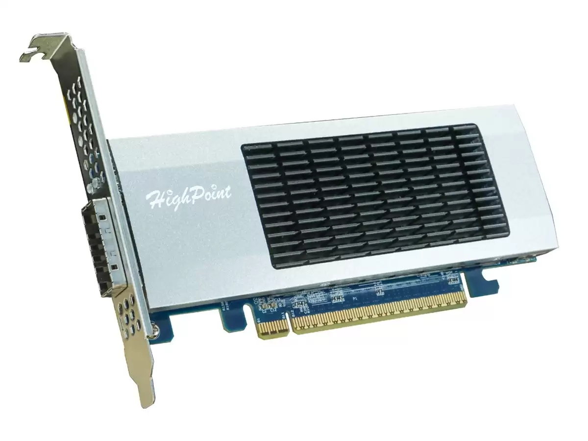 HighPoint 推出业界首款独立 PCIe 5.0×16 CopprLink 外接适配器 Rocket 7634D