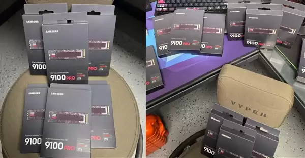 真赚大发了:买两块9100 PRO SSD却收到整整两箱!价值超4万元