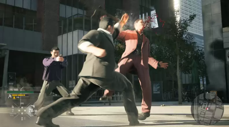 名越稔洋工作室黑道主题大作《龙帮》实机画面公布,满屏《人中龙》味