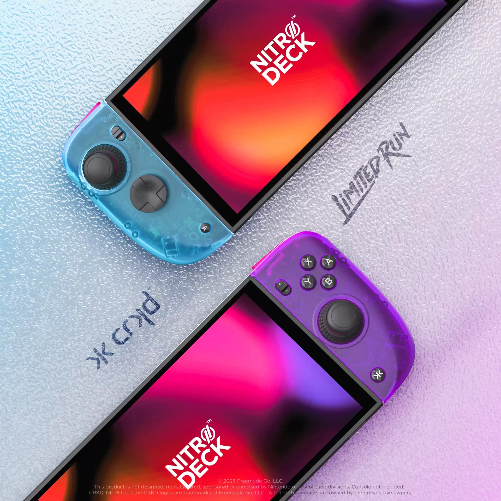 适用于 Switch 2 掌机:Nitro Deck 2 LRG Fusion 限量版手柄配件发布