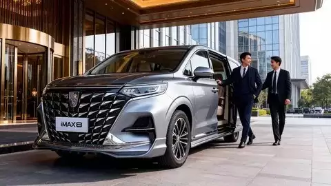 荣威iMAX8成移动办公室:舒适智能助力商务出行