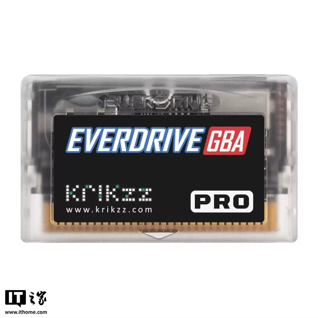 EverDrive GBA Pro 烧录卡发布：支持实时存档、陀螺仪等，适配任天堂 Game Boy Advance 掌机
