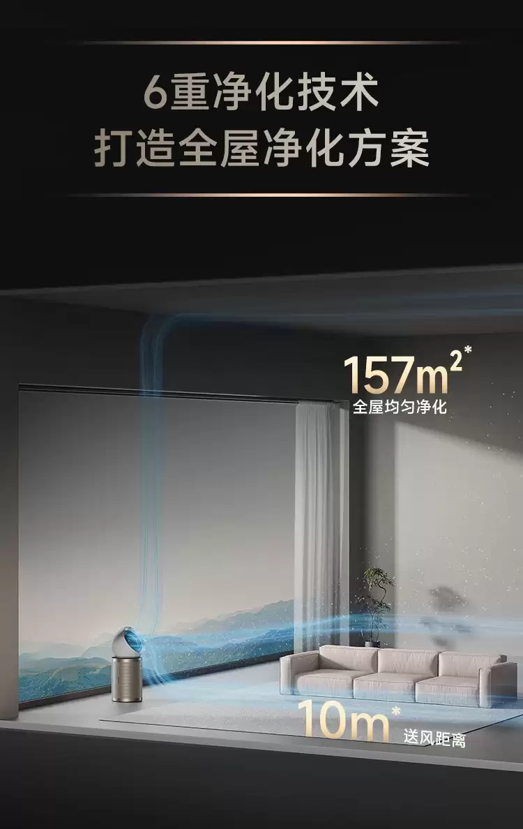 3199 元追觅空气净化器 PM NEO 发售：支持双重除醛技术，等离子 + 紫外线双重除菌