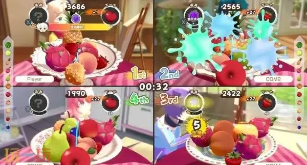 多人3D益智游戏《水果山派对》Switch1/2版将于2026年春季发布