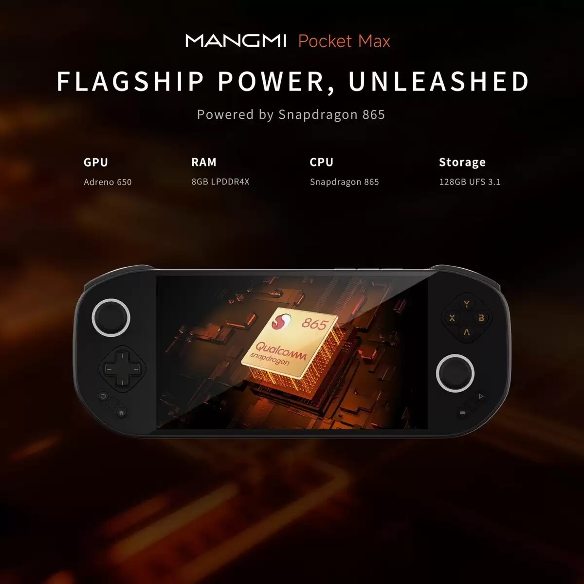 芒趣 Pocket Max 掌机细节曝光:模块化设计,支持更换十字键、ABXY 键