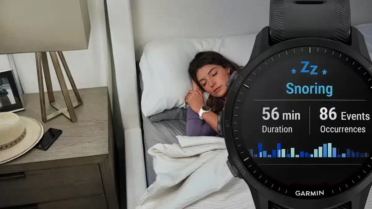 佳明专利升级睡眠监控,双重验证精准识别“谁在打鼾”