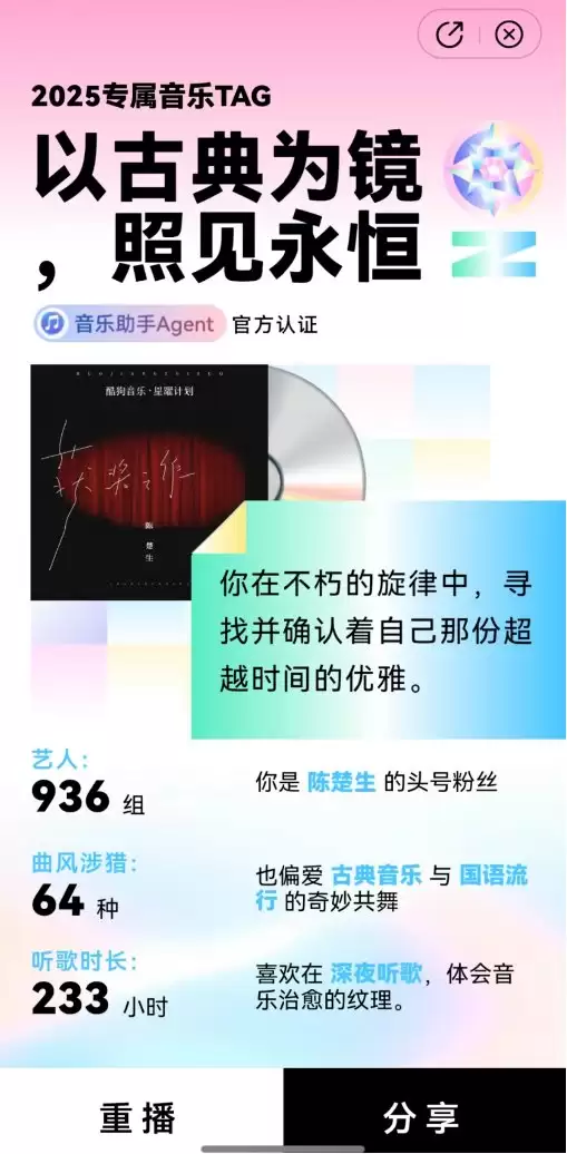 鸿蒙合夥人“领证”现场，速来华为音乐解锁你的年度声音日记