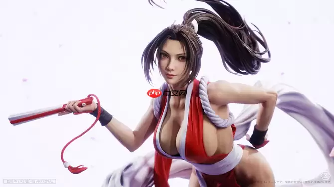 《拳皇98》版不知火舞最新雕像公开 性感无双背部压力巨大