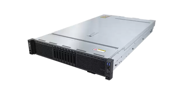 全栈自主的华方AI服务器！双路128核心麒麟CPU＋四卡八芯AI推理卡