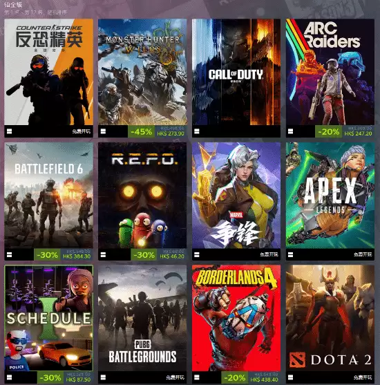 怪物猎人：荒野争议中登顶Steam销量榜