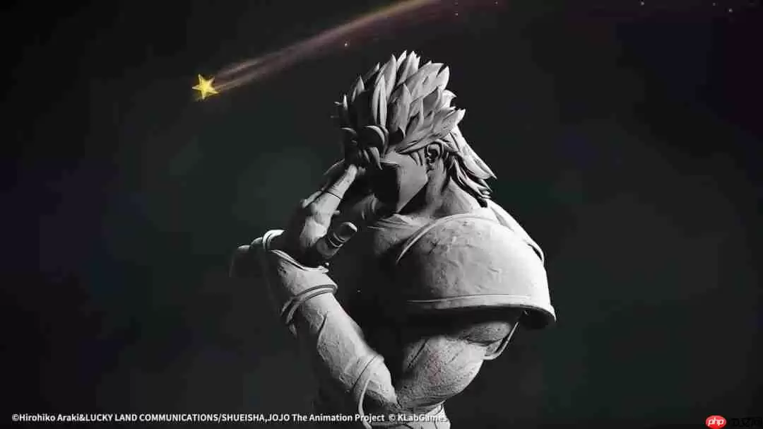 手游《JOJO的奇妙冒险：黄金赞歌》首曝PV&实机发布