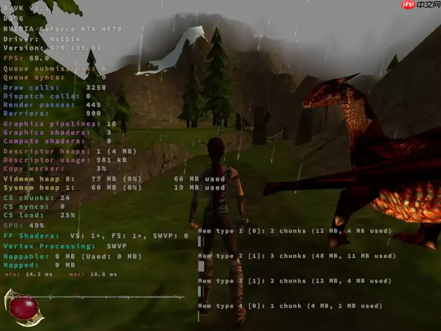 开源图形兼容层 D7VK 推出 1.1 版本,首次引入 Direct3D 6 支持