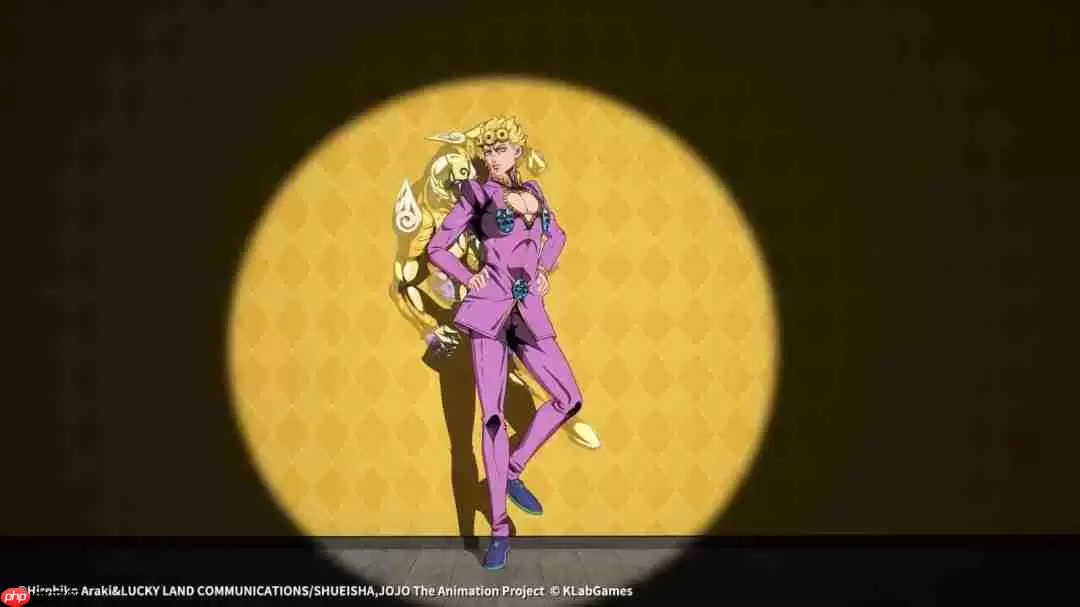 手游《JOJO的奇妙冒险：黄金赞歌》首曝PV&实机发布