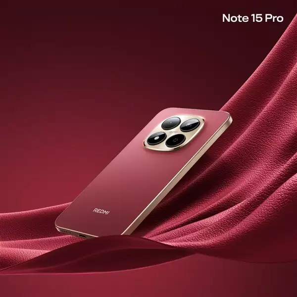 REDMI Note 15 Pro新春版车厘子红全方位于外观公布 高级氛围感拉满
