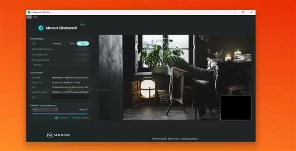 CPU测试必备！CineBench 2026免费发布：压力陡增6倍