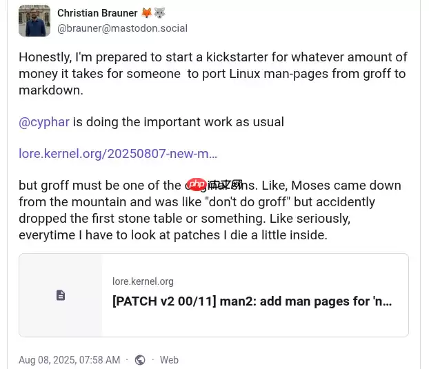 Linux 内核新 Mount API 文档终于完善:耗时 6 年才出现在 man 手册中