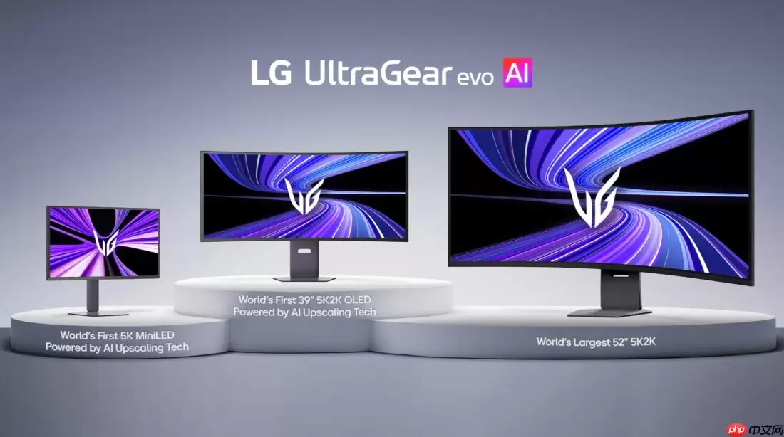 LG 将发布基于 AI 技术的新型游戏显示器:UltraGear evo