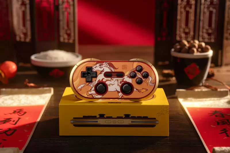 春风得意,马到功成:八位堂马年限量版手柄发布,全球限量 666 套