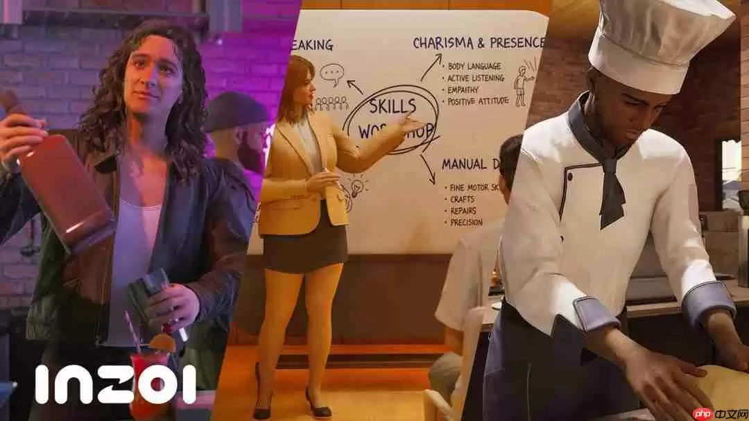 《inZOI》发布紧急补丁 回滚部分模块版本至10月份