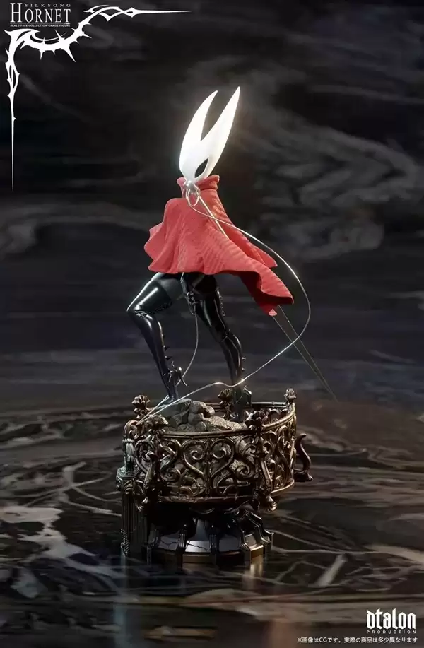 这也涩涩? 《空洞骑士:丝之歌》性感大黄蜂手办发布