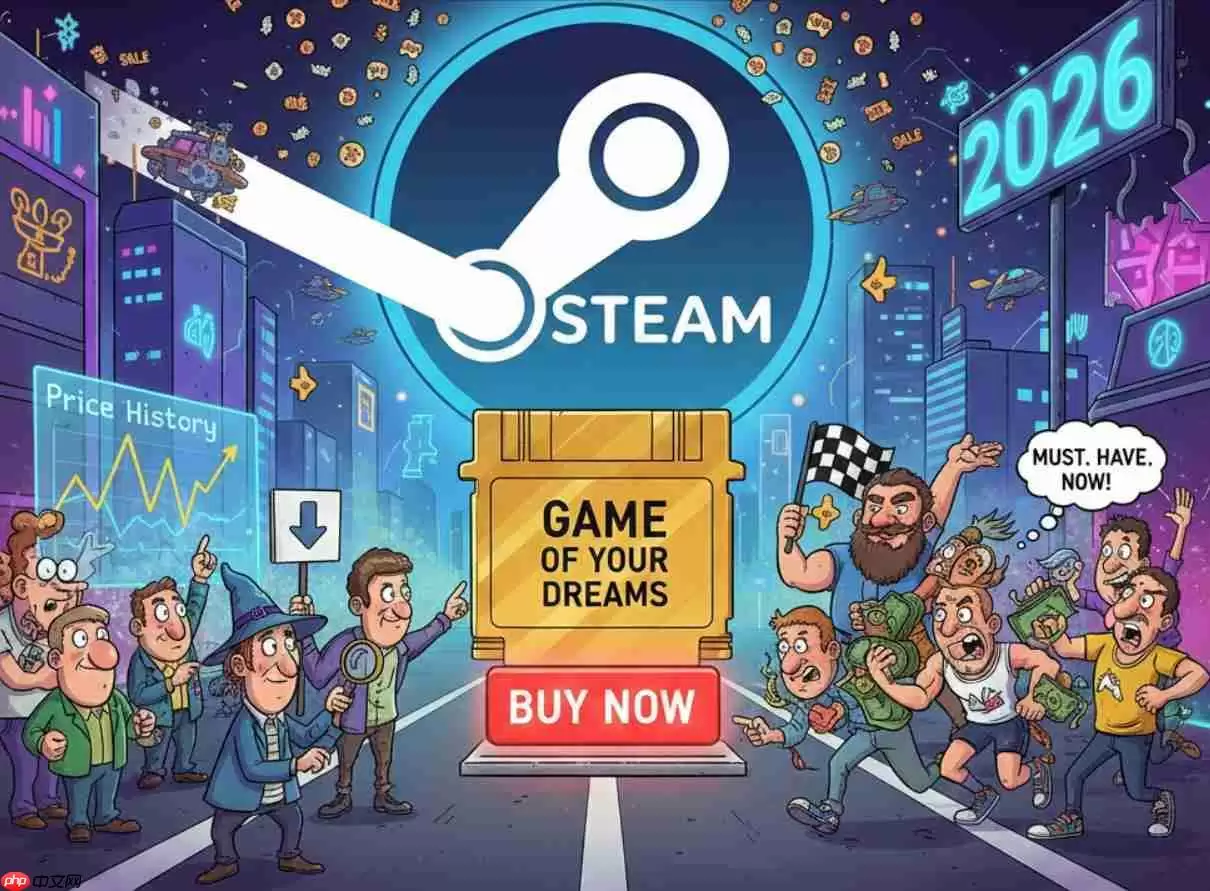 该等低价还是直接冲?玩家敲碗Steam纳入「价格追踪」功能