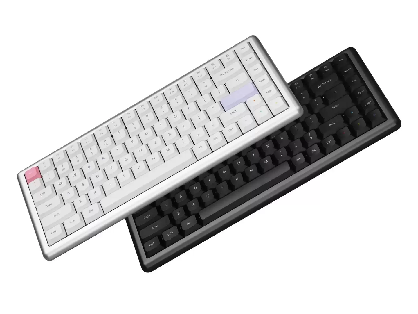 Chosfox 哈狐推出 Vero75 矮轴机械键盘:圆润磨砂“铝坨坨”