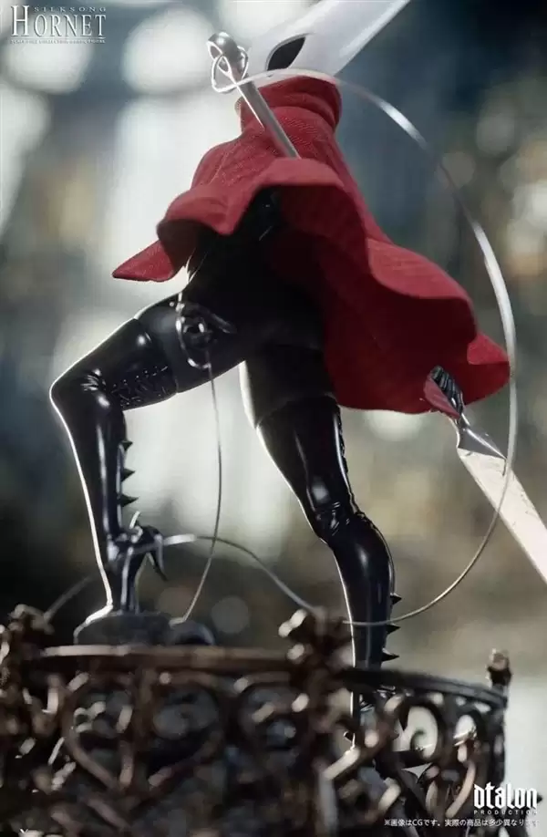 这也涩涩? 《空洞骑士:丝之歌》性感大黄蜂手办发布