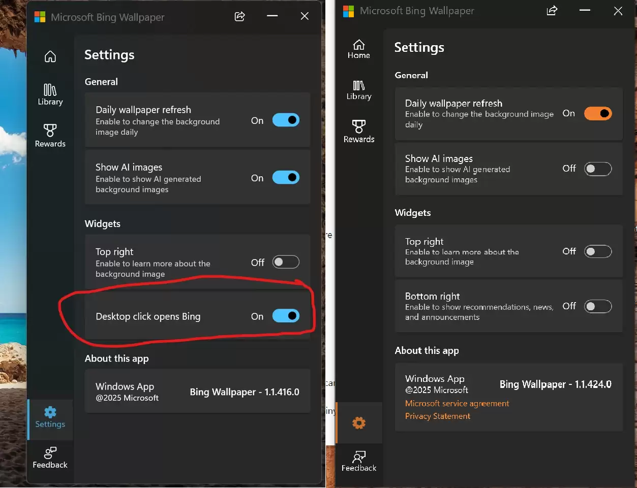 Win11 用户反馈微软 Bing 壁纸应用“小动作”,点下桌面自动跳转必应网站