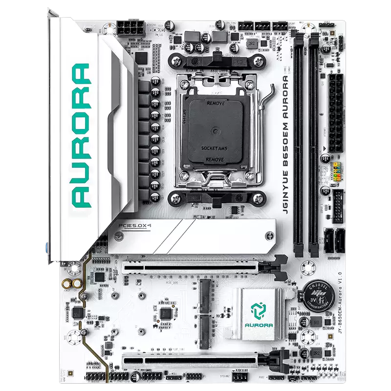 精粤推出 B850M AURORA-B / B650EM AURORA 主板，488 元起